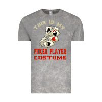 Cloud Rock this is my poker player costume halloween t shirt Vintage Tee - maiPhamDesign