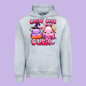 Candy Corn Cutie Urban Hoodie Designed By Barkaloodesign
