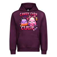 Mauve Wine candy corn cutie Urban Hoodie - BarkalooDesign