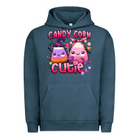 Pigment Midnight Navy candy corn cutie Urban Hoodie - BarkalooDesign