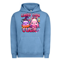 Pigment Pebble Blue candy corn cutie Urban Hoodie - BarkalooDesign