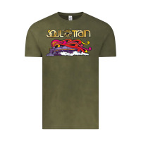 Vintage Olive Soul Train Vintage Tee - maiPhamDesign