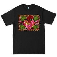 Black Western Background Valentine's Day Premium Tee - RanaPortraitStore