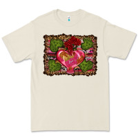 Western Background Valentine's Day Premium Tee | Teevron