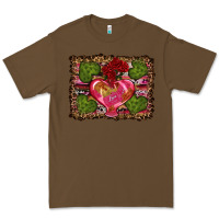 Cacao Western Background Valentine's Day Premium Tee - RanaPortraitStore