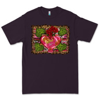 Plum Western Background Valentine's Day Premium Tee - RanaPortraitStore