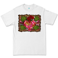 White Western Background Valentine's Day Premium Tee - RanaPortraitStore