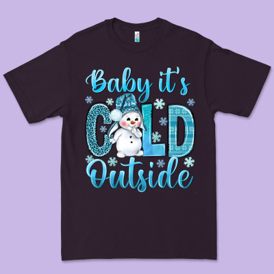Baby It's Cold Outside Bbs Premium Tee Designed By Bundleandbundleshop