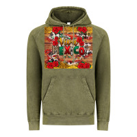 Vintage Olive Viva Mexico Vintage Hoodie - texasbilliewilder