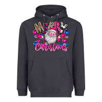 Smoke merry Christmas santa Heavyweight Hoodie - CowhideDigitalArt