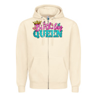 Sandshell birthday queen Zipper Hoodie - BundleAndBundleShop