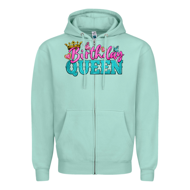 Birthday Queen Zipper Hoodie by BundleAndBundleShop | Teevron