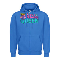 True Royal birthday queen Zipper Hoodie - BundleAndBundleShop