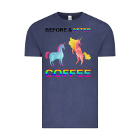 Vintage Denim Before After Coffee Vintage Tee - Bettercallsaul