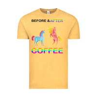 Vintage Mustard Before After Coffee Vintage Tee - Bettercallsaul