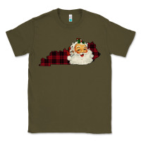 Army Green Kentucky Santa Ho Ho Classic Tee - Bettercallsaul