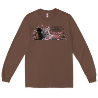 Chestnut i am the storm with girl and butterflies Long Sleeve Tee - TumblerDesignByShophia