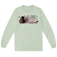 Matcha i am the storm with girl and butterflies Long Sleeve Tee - TumblerDesignByShophia