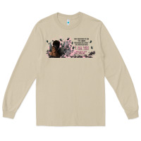 Mushroom i am the storm with girl and butterflies Long Sleeve Tee - TumblerDesignByShophia