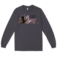 Smoke i am the storm with girl and butterflies Long Sleeve Tee - TumblerDesignByShophia