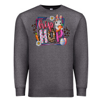 Charcoal Heather hip hop Premium Sweatshirt - CowhideDigitalArt
