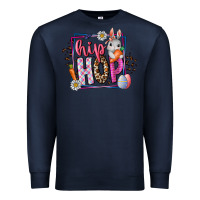 Navy hip hop Premium Sweatshirt - CowhideDigitalArt
