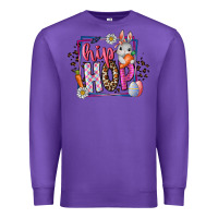 Purple hip hop Premium Sweatshirt - CowhideDigitalArt