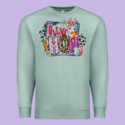 Hip Hop Premium Sweatshirt Designed By Cowhidedigitalart