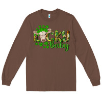 Chestnut Lucky baby charolais calf Long Sleeve Tee - RanaPortraitStore