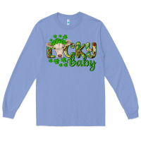 Colony Blue Lucky baby charolais calf Long Sleeve Tee - RanaPortraitStore