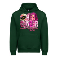 Forest Green heal cancer for nothing is impossible with god Urban Hoodie - BarkalooDesign