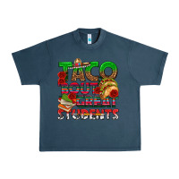 Midnight Navy Taco 'Bout Great Students Urban Heavy Tee - texasbilliewilder