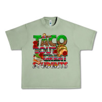 Oil Green Taco 'Bout Great Students Urban Heavy Tee - texasbilliewilder