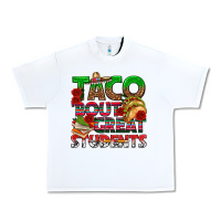 White Taco 'Bout Great Students Urban Heavy Tee - texasbilliewilder