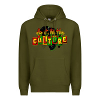 Army Green do it for the culture Premium Hoodie - FaDigitalArtStudio