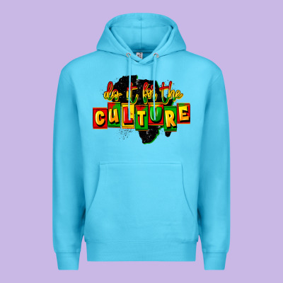 Do It For The Culture Premium Hoodie Designed By Fadigitalartstudio