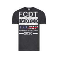Vintage Black hell yeah i voted trump and will do it again 2020 Vintage Tee - Bettercallsaul