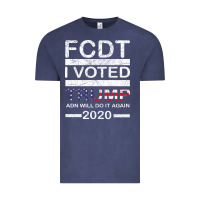 Vintage Denim hell yeah i voted trump and will do it again 2020 Vintage Tee - Bettercallsaul