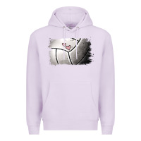 Lilac volleyball brushstroke Premium Hoodie - RanaPortraitStore