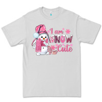 Dove Grey i am snow cute pink bbs Premium Tee - BundleAndBundleShop