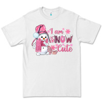 White i am snow cute pink bbs Premium Tee - BundleAndBundleShop