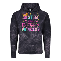 Cloud Black sister of the birthday princess Vintage Hoodie - NancyCooperArtShop