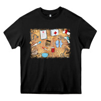 Black nurse Heavy Core Tee - MaliasSmallBusiness