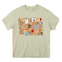 Mossy nurse Heavy Core Tee - MaliasSmallBusiness