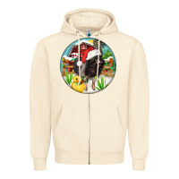 Sandshell Baby pig Zipper Hoodie - FaDigitalArtStudio