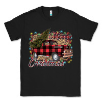 Merry Christmas Truck Classic Tee | Teevron