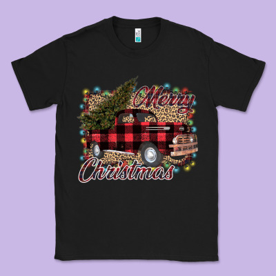 Merry Christmas Truck Classic Tee Designed By Bettercallsaul