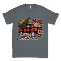 Charcoal Heather Merry Christmas Truck Classic Tee - Bettercallsaul