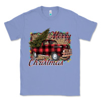 Colony Blue Merry Christmas Truck Classic Tee - Bettercallsaul