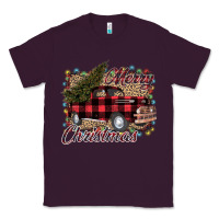 Plum Merry Christmas Truck Classic Tee - Bettercallsaul